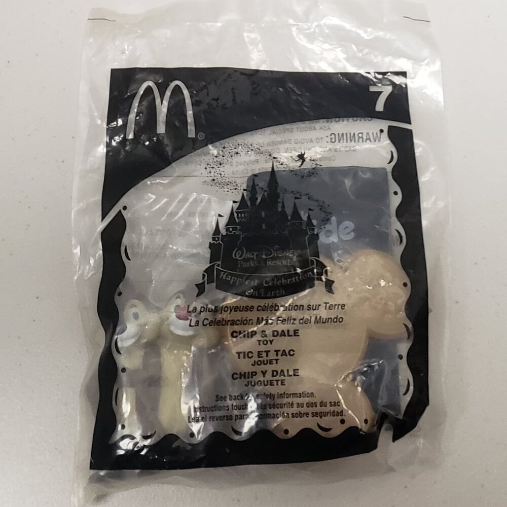 McDonald's Disney Happy Meal Toy Chip and Dale